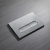 Панель змиву KOER KT-0608-01 240x160x10mm пластикова, кнопка закруглена (колір хром) Панель змиву KOER KT-0608-01 240x160x10mm пластикова, кнопка закруглена (колір хром)