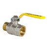 Кран кульовий KOER KR.215.G - 3/4" FM ГШВ YELLOW, ручка "важіль" жовта Кран кульовий KOER KR.215.G - 3/4" FM ГШВ YELLOW, ручка "важіль" жовта