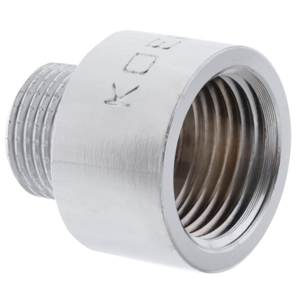 Перехідник (конектор) 3/8 "х1 / 2" (хром) Koer KF.A0406.CHR