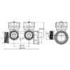 Колектор для теплої підлоги Koer KR.1127-4 - 1"x4 - 3/4 Ways (євроконус-площина) Колектор для теплої підлоги Koer KR.1127-4 - 1"x4 - 3/4 Ways (євроконус-площина)