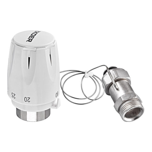 Термоголовка Koer KR.1337 - M30x1.5 з проточним сенсором Термоголовка Koer KR.1337 - M30x1.5 з проточним сенсором