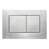 Панель змиву KOER KT-0612-02 240x160x10mm з нержавіючої сталі, кнопка квадратна SUS304 Панель змиву KOER KT-0612-02 240x160x10mm з нержавіючої сталі, кнопка квадратна SUS304