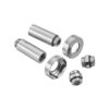 Комплект подовжувачів 1/2Fx1/2M хромований KOER KF.SET.06MF Комплект подовжувачів 1/2Fx1/2M хромований KOER KF.SET.06MF