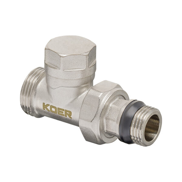 Комплект для підключення радіатора Koer SET-15 - 1/2"x3/4" (прямий) з термоголовкою ЗЗ Комплект для підключення радіатора Koer SET-15 - 1/2"x3/4" (прямий) з термоголовкою ЗЗ