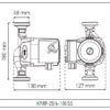 Рециркуляційний насос Koer KP.RP-25/6-180 SS (з гайками) Рециркуляційний насос Koer KP.RP-25/6-180 SS (з гайками)
