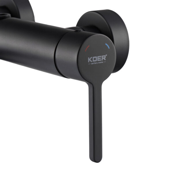 Душова колона зі змішувачем KOER KB-56029-05, 3 функції (Колір чорний) Душова колона зі змішувачем KOER KB-56029-05, 3 функції (Колір чорний)