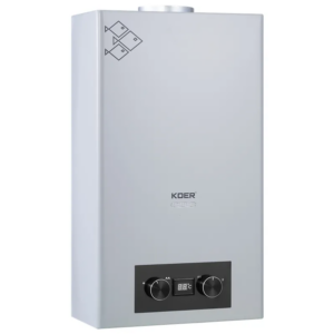 Газова колонка KOER KWH.G0110 GRAY димохідна 10 л/хв, колір сірий Газова колонка KOER KWH.G0110 GRAY димохідна 10 л/хв, колір сірий