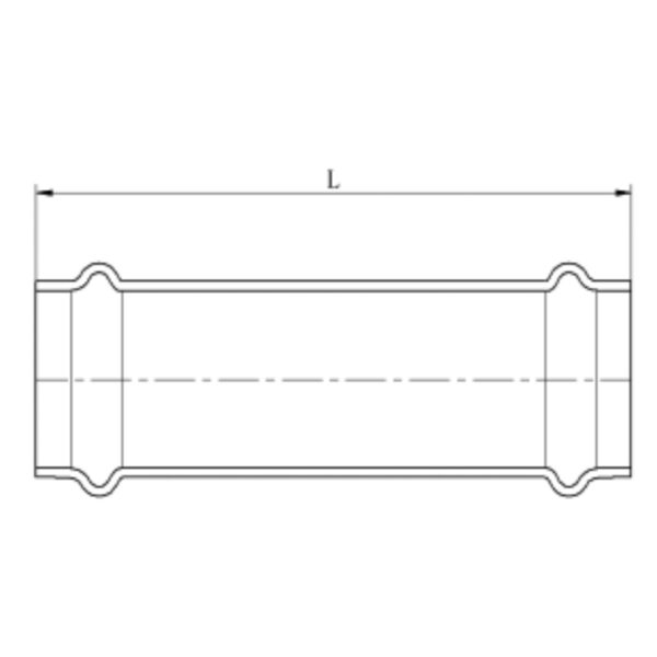 Муфта насувна KOER KQ.C42 PRESS-INOX AISI 304 42x42 Муфта насувна KOER KQ.C42 PRESS-INOX AISI 304 42x42