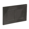 Панель змиву KOER KT-0602-16 240x160x10mm пластикова, кнопка квадратна (колір чорний глянцевий) Панель змиву KOER KT-0602-16 240x160x10mm пластикова, кнопка квадратна (колір чорний глянцевий)