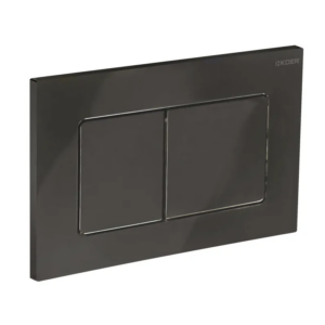 Панель змиву KOER KT-0602-16 240x160x10mm пластикова, кнопка квадратна (колір чорний глянцевий) Панель змиву KOER KT-0602-16 240x160x10mm пластикова, кнопка квадратна (колір чорний глянцевий)