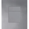 Панель змиву KOER KT-0607-07 157x198x3mm пластикова, кнопка квадратна (колір графіт) Панель змиву KOER KT-0607-07 157x198x3mm пластикова, кнопка квадратна (колір графіт)