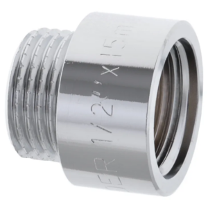 Подовжувач 1/2" 15мм (хром) Koer KF.E06-15.CHR Подовжувач 1/2" 15мм (хром) Koer KF.E06-15.CHR