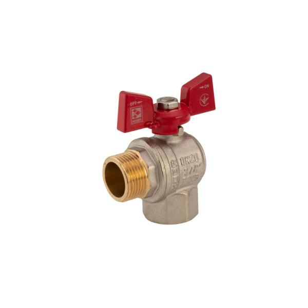 Кран кульовий Koer 3/4" ГШМ кутовий (KR.208) Кран кульовий Koer 3/4" ГШМ кутовий (KR.208)