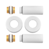 Комплект подовжувачів 1/2Fx1/2M білий KOER KF.SET.06MF WHITE Комплект подовжувачів 1/2Fx1/2M білий KOER KF.SET.06MF WHITE