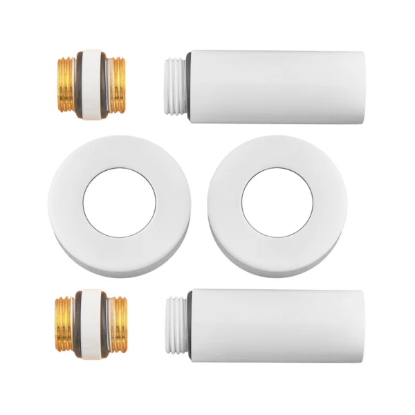 Комплект подовжувачів 1/2Fx1/2M білий KOER KF.SET.06MF WHITE Комплект подовжувачів 1/2Fx1/2M білий KOER KF.SET.06MF WHITE