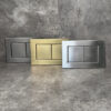 Панель змиву KOER KT-0612-07 240x160x10mm з нержавіючої сталі, кнопка квадратна (колір графіт) Панель змиву KOER KT-0612-07 240x160x10mm з нержавіючої сталі, кнопка квадратна (колір графіт)