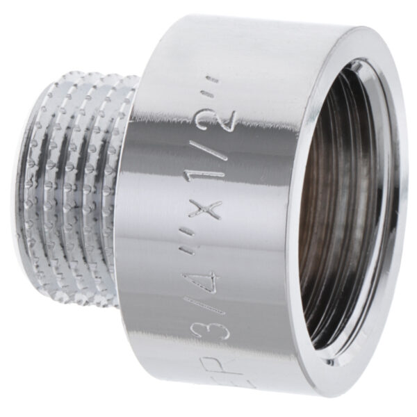 Перехідник (коннектор) 1/2 "х3 / 4" (хром) Koer KF.A0608.CHR