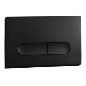 Панель змиву KOER KT-0608-05 240x160x10mm пластикова, кнопка закруглена (колір чорний матовий) Панель змиву KOER KT-0608-05 240x160x10mm пластикова, кнопка закруглена (колір чорний матовий)