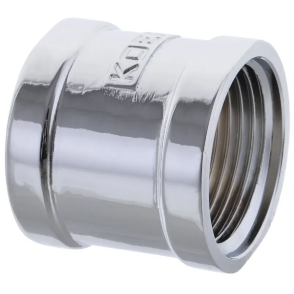 З'єднувальна муфта 1" (хром) Koer KF.C10.chr З'єднувальна муфта 1" (хром) Koer KF.C10.chr