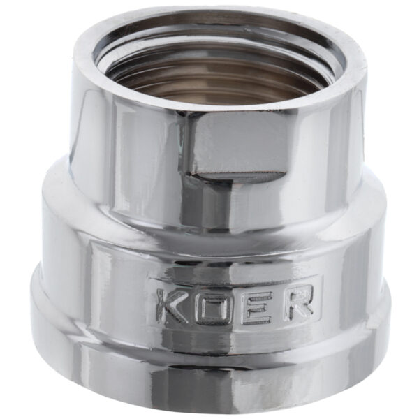 Муфта редукційна 1"х1-1/4" (хром) Koer KF.C1012.chr Муфта редукційна 1"х1-1/4" (хром) Koer KF.C1012.chr