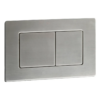 Панель змиву KOER KT-0612-02 240x160x10mm з нержавіючої сталі, кнопка квадратна SUS304 Панель змиву KOER KT-0612-02 240x160x10mm з нержавіючої сталі, кнопка квадратна SUS304
