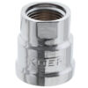 Муфта редукційна 1/2"x3/8" (хром) Koer KF.C0406.chr Муфта редукційна 1/2"x3/8" (хром) Koer KF.C0406.chr