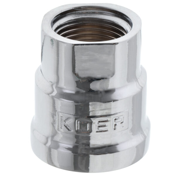 Муфта редукційна 1/2"x3/8" (хром) Koer KF.C0406.chr Муфта редукційна 1/2"x3/8" (хром) Koer KF.C0406.chr