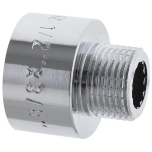 Перехідник (конектор) 3/8 "х1 / 2" (хром) Koer KF.A0406.CHR Перехідник (конектор) 3/8 "х1 / 2" (хром) Koer KF.A0406.CHR