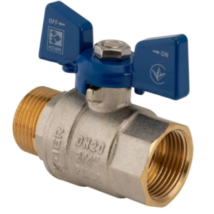 Кран кульовий Koer 3/4" ГШМ (KR.218.B) синій Кран кульовий Koer 3/4" ГШМ (KR.218.B) синій
