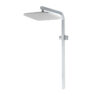 Душова колона зі змішувачем KOER KB-56009-04, 3 функціі (Колір хром+білий) Душова колона зі змішувачем KOER KB-56009-04, 3 функціі (Колір хром+білий)