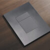 Панель змиву KOER KT-0607-07 157x198x3mm пластикова, кнопка квадратна (колір графіт) Панель змиву KOER KT-0607-07 157x198x3mm пластикова, кнопка квадратна (колір графіт)