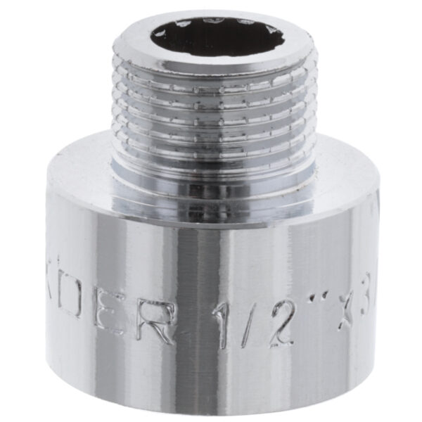 Перехідник (конектор) 3/8 "х1 / 2" (хром) Koer KF.A0406.CHR