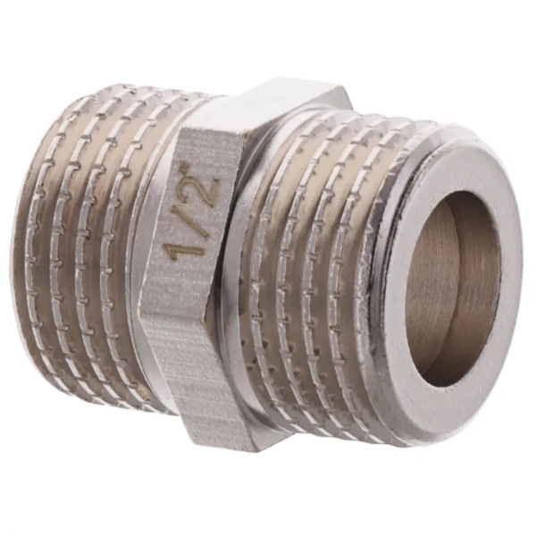 Ніпель Koer KF.N06A - 1/2'' (під прокладку) Ніпель Koer KF.N06A - 1/2'' (під прокладку)