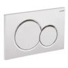 Панель змиву KOER KT-0601-01 240x160x10mm пластикова, кнопка кругла (колір хром) Панель змиву KOER KT-0601-01 240x160x10mm пластикова, кнопка кругла (колір хром)
