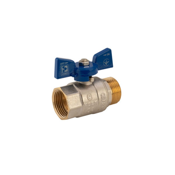 Кран кульовий Koer 1" ГШМ (KR.218.B) синій Кран кульовий Koer 1" ГШМ (KR.218.B) синій