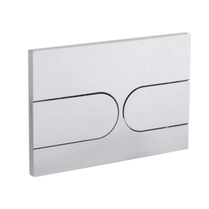 Панель змиву KOER KT-0604-01 240x160x10mm пластикова, кнопка закруглена (колір хром) Панель змиву KOER KT-0604-01 240x160x10mm пластикова, кнопка закруглена (колір хром)