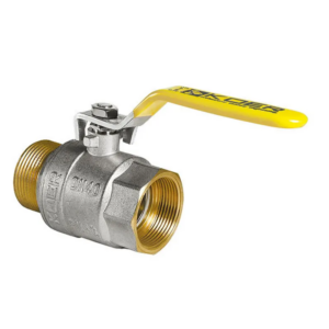 Кран кульовий KOER KR.215.G - 1 1/2" FM ГШВ YELLOW, ручка "важіль" жовта Кран кульовий KOER KR.215.G - 1 1/2" FM ГШВ YELLOW, ручка "важіль" жовта