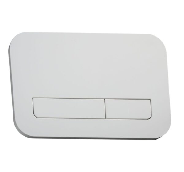 Панель змиву KOER KT-0609-03 240x160x7mm пластикова, кнопка лінійна (колір білий) Панель змиву KOER KT-0609-03 240x160x7mm пластикова, кнопка лінійна (колір білий)