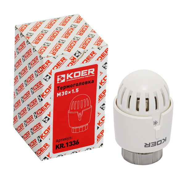 Термоголовка Koer KR.1336 - M30x1.5 Термоголовка Koer KR.1336 - M30x1.5