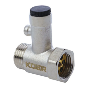 Запобіжний клапан для бойлера 1/2 "Koer KR.1039 Запобіжний клапан для бойлера 1/2 "Koer KR.1039