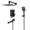 Душова система вбудована KOER KB-66009-05, 3 функції (Колір чорний) Душова система вбудована KOER KB-66009-05, 3 функції (Колір чорний)