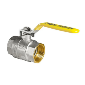 Кран кульовий KOER KR.214.G - 3/4" FF ГГВ YELLOW, ручка "важіль" жовта Кран кульовий KOER KR.214.G - 3/4" FF ГГВ YELLOW, ручка "важіль" жовта