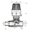 Кран термостатичний з термоголовкою прямий PPR 20x1/2 Koer K0156.PRO Кран термостатичний з термоголовкою прямий PPR 20x1/2 Koer K0156.PRO