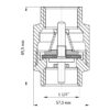 Клапан зворотний 1-1/4" (Koer KR.171) Клапан зворотний 1-1/4" (Koer KR.171)