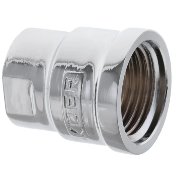 Муфта редукційна 1/2"x3/8" (хром) Koer KF.C0406.chr Муфта редукційна 1/2"x3/8" (хром) Koer KF.C0406.chr