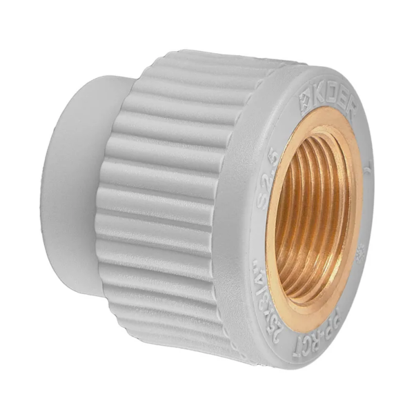 Муфта ВР KOER K0088.PRO.WN - 25х3/4F PPR Муфта ВР KOER K0088.PRO.WN - 25х3/4F PPR