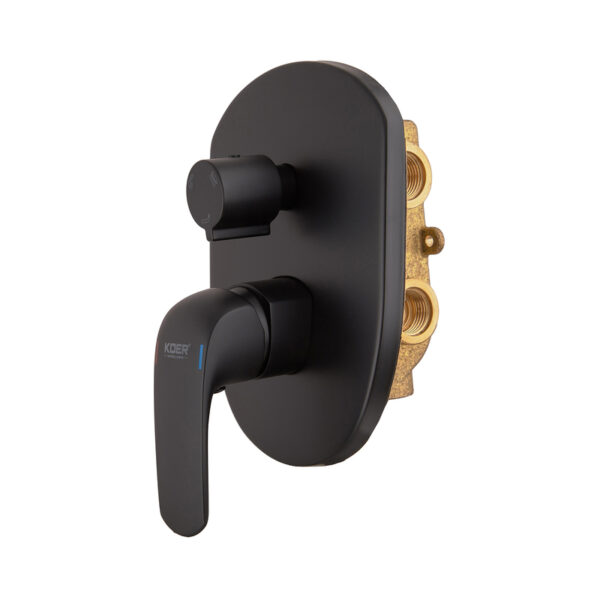 Душова система вбудована KOER KB-64008-05, 3 функції (Колір чорний) Душова система вбудована KOER KB-64008-05, 3 функції (Колір чорний)