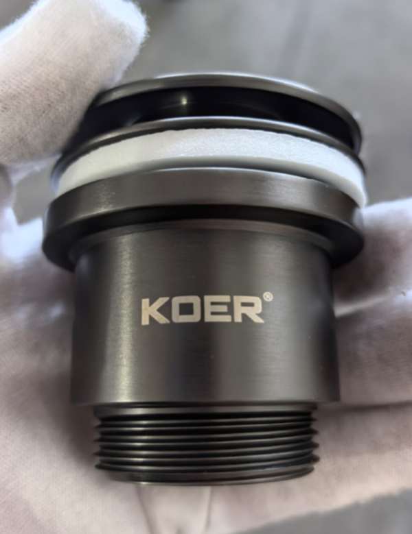 Донний клапан для раковини універсальний (з/без переливу) KOER PW-01-07 автоматичний (Click-Clack) 1 1/4'' Донний клапан для раковини універсальний (з/без переливу) KOER PW-01-07 автоматичний (Click-Clack) 1 1/4''
