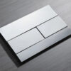 Панель змиву KOER KT-0603-01 240x160x10mm пластикова, кнопка лінійна (колір хром) Панель змиву KOER KT-0603-01 240x160x10mm пластикова, кнопка лінійна (колір хром)