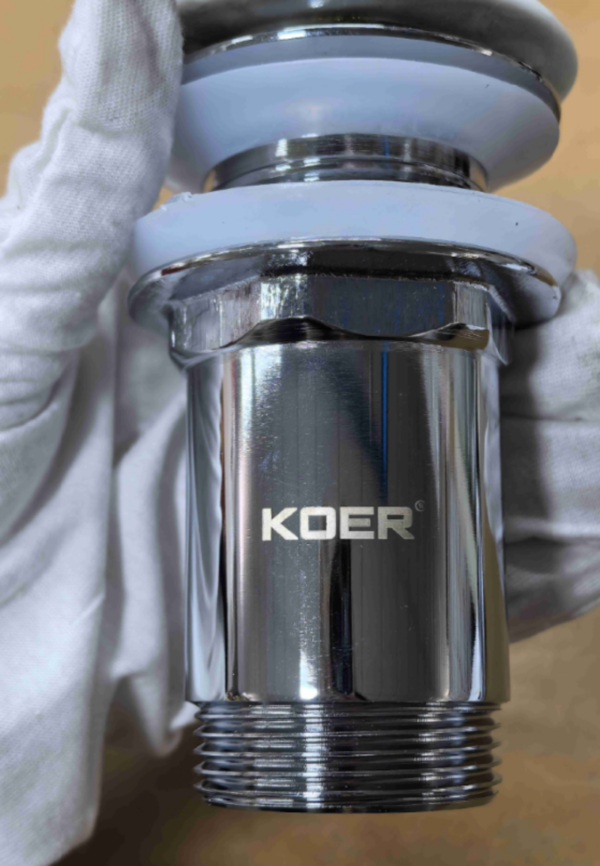 Донний клапан для раковини без переливу KOER PW-08-11 автоматичний 1 1/4'' Донний клапан для раковини без переливу KOER PW-08-11 автоматичний 1 1/4''